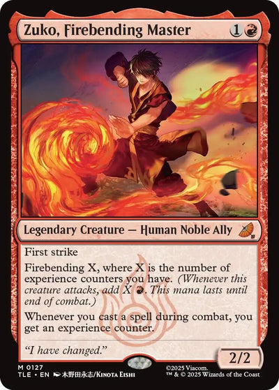 Zuko, Firebending Master (127)