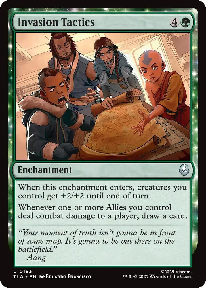 Image for Invasion Tactics (Avatar: The Last Airbender) (183) - Magic: The Gathering