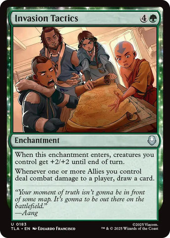Image for Invasion Tactics (Avatar: The Last Airbender) (183) - Magic: The Gathering