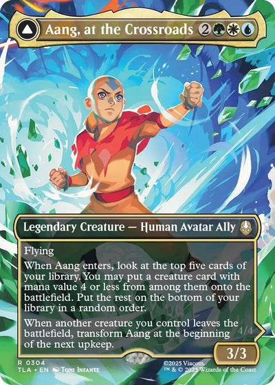 Aang, at the Crossroads (Borderless) (Avatar: The Last Airbender) (304)