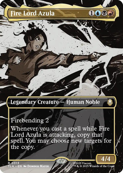 Fire Lord Azula (0313) (Borderless) (Avatar: The Last Airbender) (313)