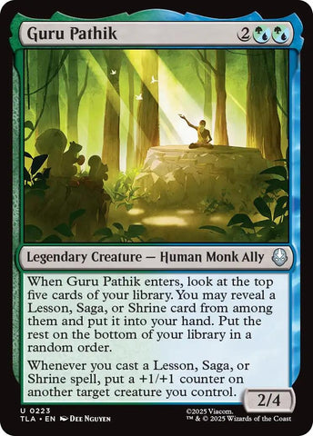 Image for Guru Pathik (Avatar: The Last Airbender) (223) - Magic: The Gathering