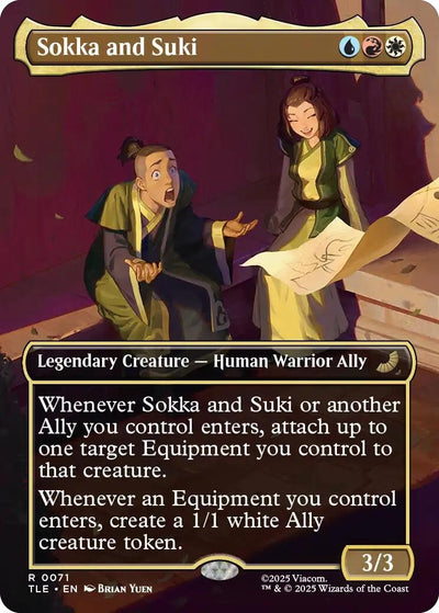 Sokka and Suki (Borderless) (71)