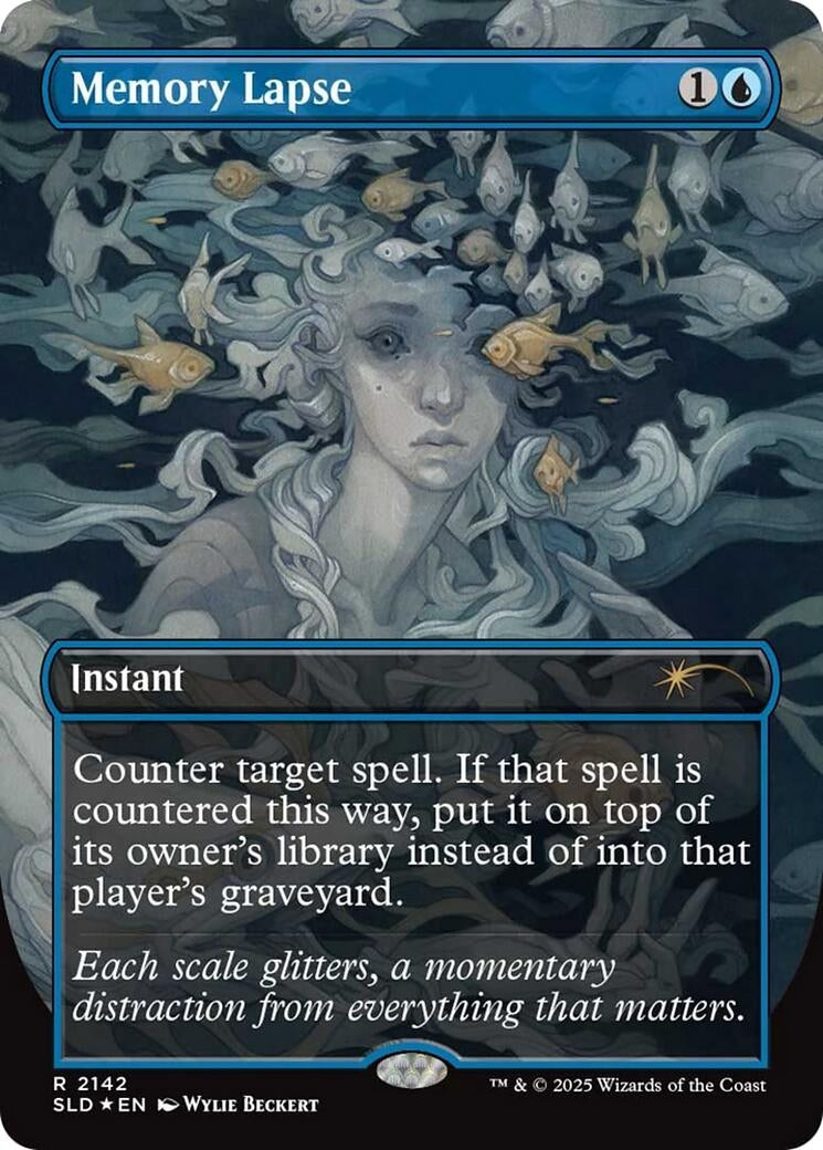 Image for Memory Lapse (Secret Lair Drop Series) (2142) (SLD) - Magic: The Gathering