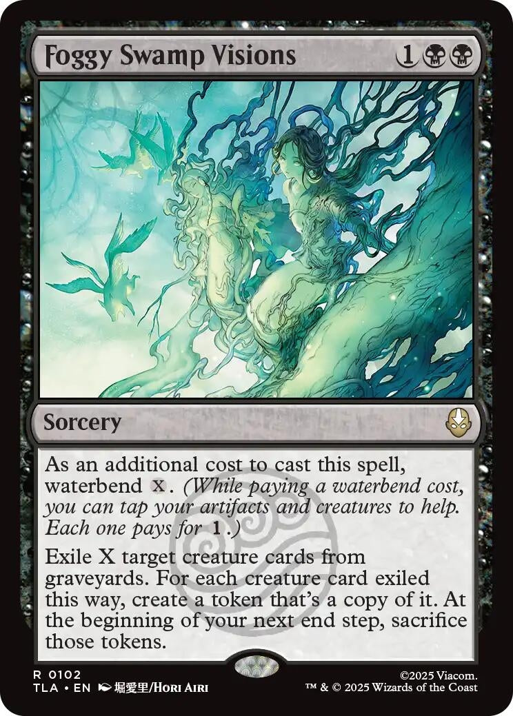 Image for Foggy Swamp Visions (Avatar: The Last Airbender) (102) - Magic: The Gathering