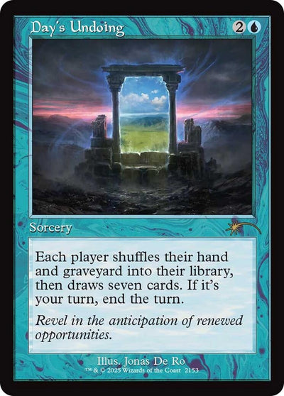 Day's Undoing (Retro Frame) (Secret Lair Drop Series) (2153) (SLD)