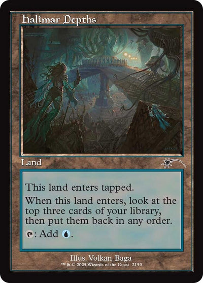 Halimar Depths (Retro Frame) (Secret Lair Drop Series) (2159) (SLD)