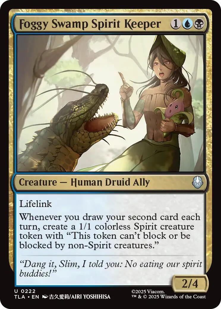 Image for Foggy Swamp Spirit Keeper (222) - Magic: The Gathering