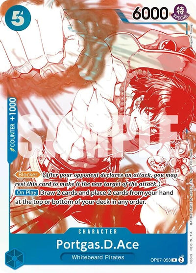 Portgas.D.Ace - OP07-053 (3rd Anniversary Treasure Campaign Pack) (One Piece Promotion Cards) (OP07-053)