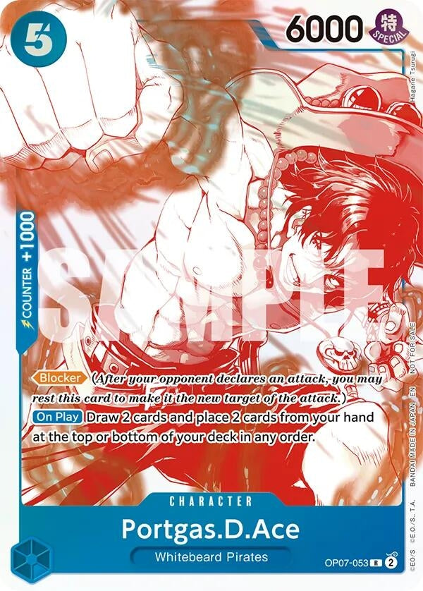 Portgas.D.Ace - OP07-053 (3rd Anniversary Treasure Campaign Pack) (One Piece Promotion Cards) (OP07-053)