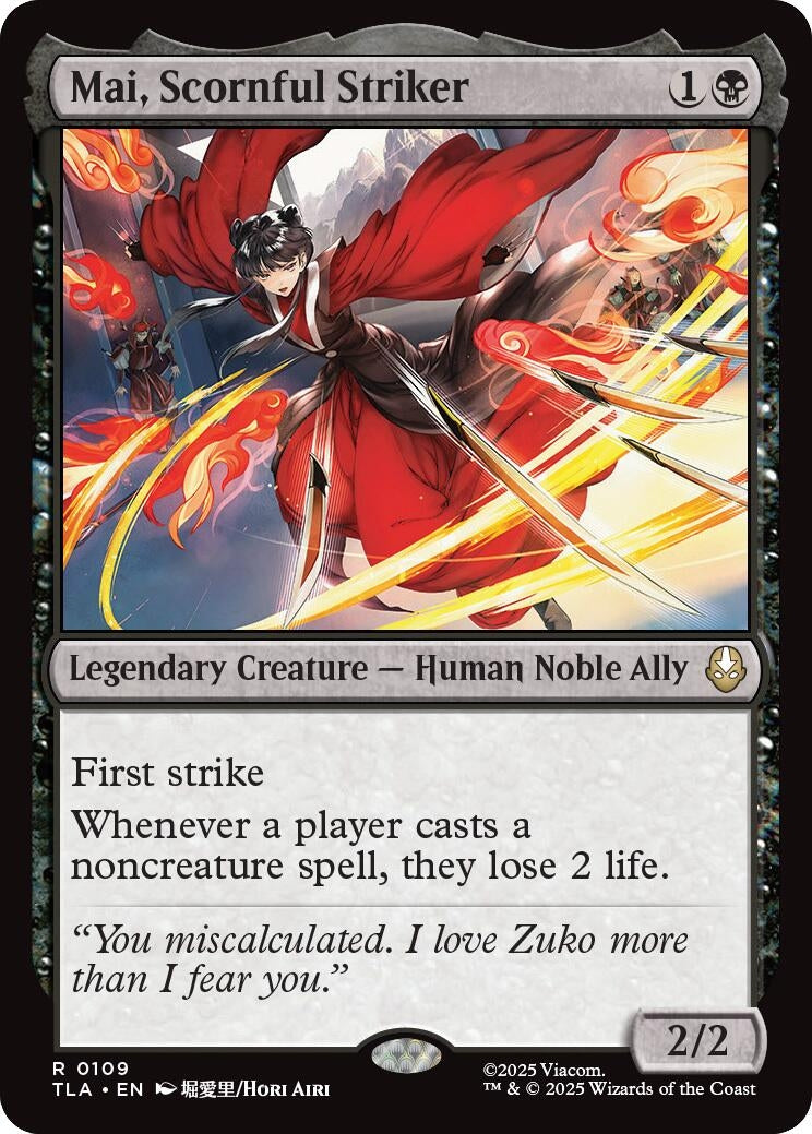Mai, Scornful Striker (Avatar: The Last Airbender) (109)