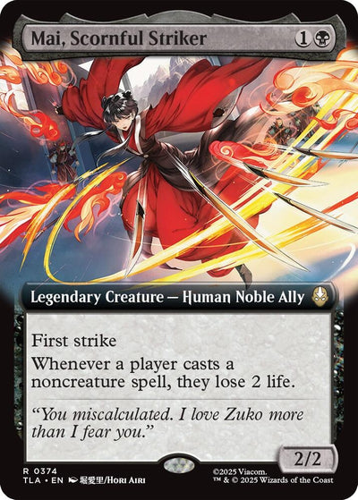 Mai, Scornful Striker (Extended Art) (374)