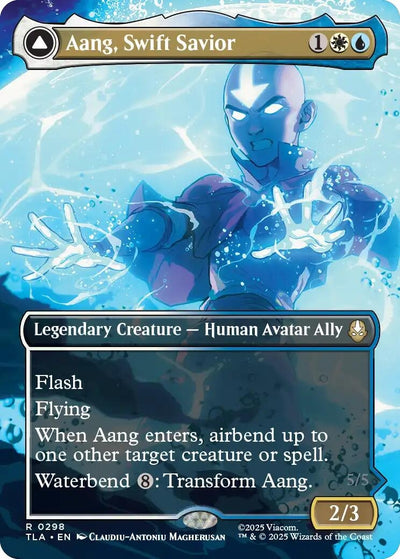 Aang, Swift Savior (0298) (Borderless) (298)