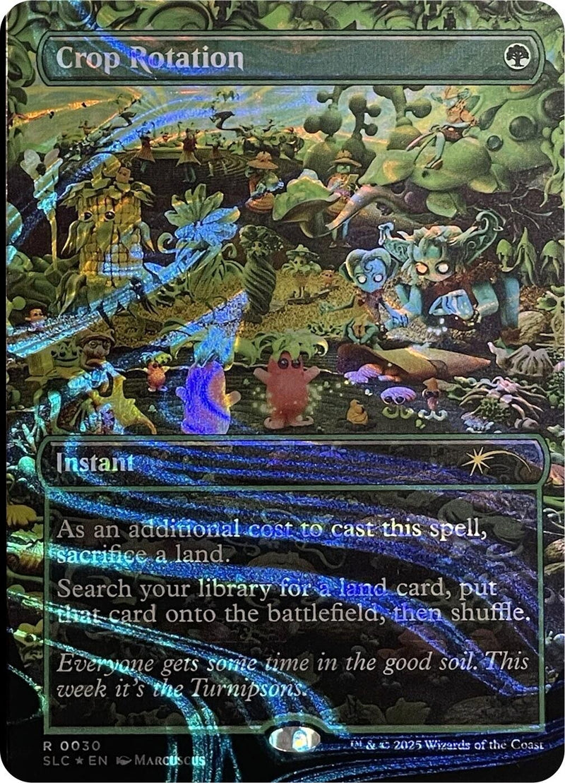Image for Crop Rotation (Halo Foil) (Secret Lair Countdown Kit) (30) (SLC) - Magic: The Gathering