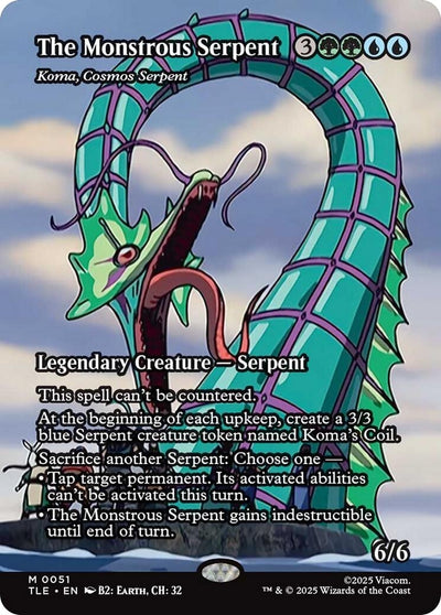 The Monstrous Serpent - Koma, Cosmos Serpent (Borderless) (51)