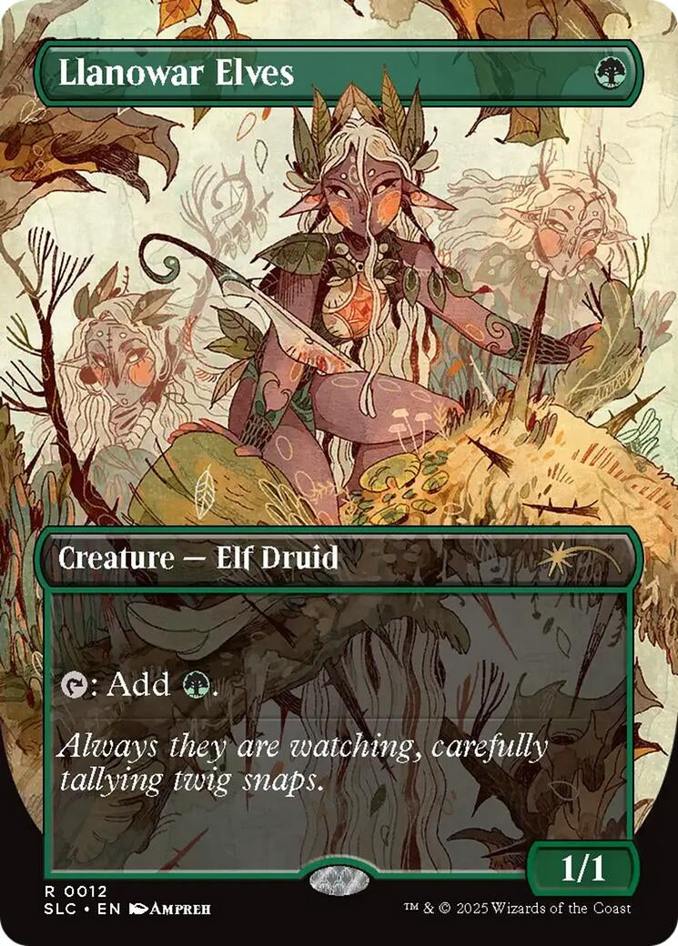 Llanowar Elves (Secret Lair Countdown Kit) (12)