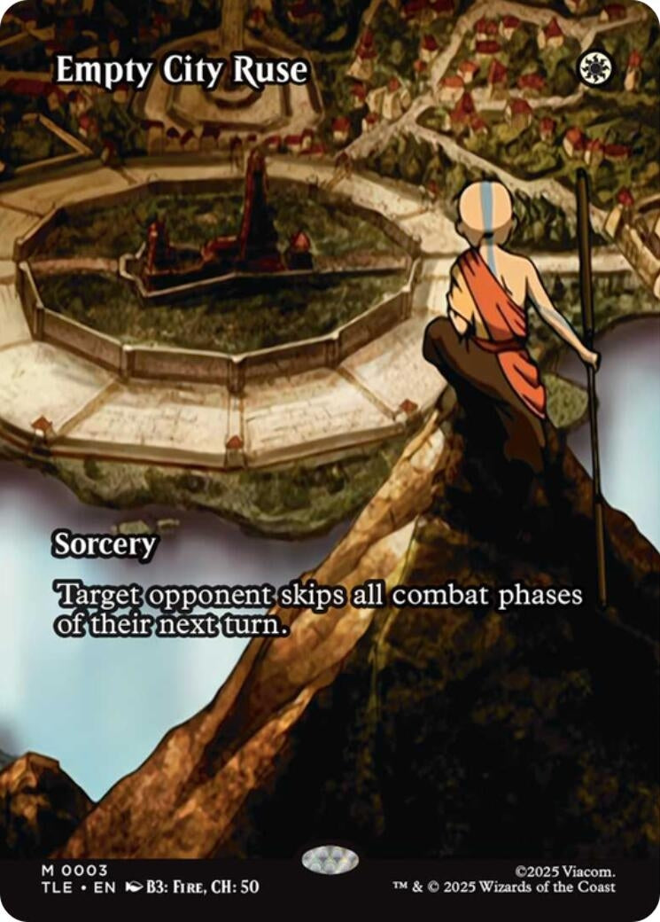 Image for Empty City Ruse (Borderless) (3) - Magic: The Gathering