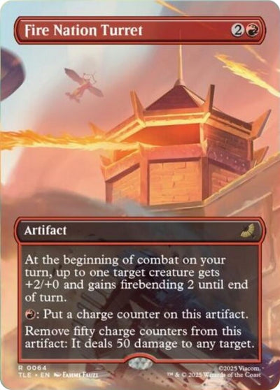 Fire Nation Turret (Borderless) (64)