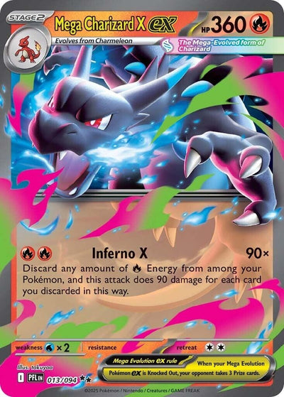 Mega Charizard X ex (013/094)