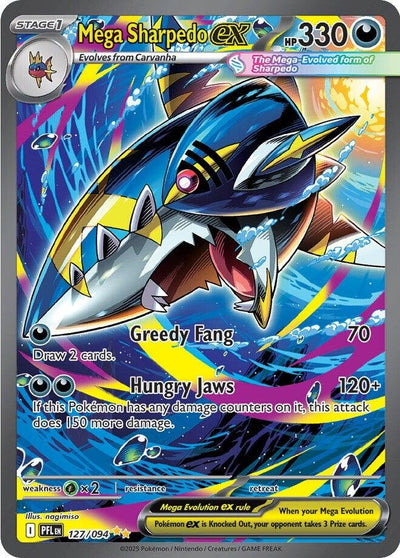 Mega Sharpedo ex (127/094)