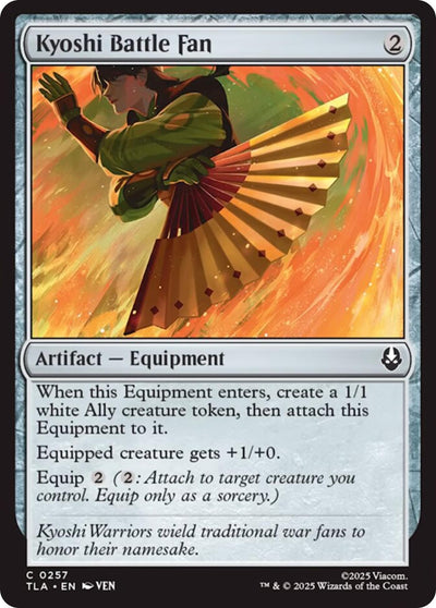 Kyoshi Battle Fan (Avatar: The Last Airbender) (257)
