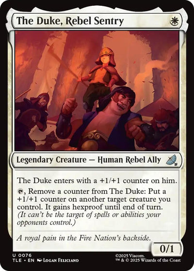 The Duke, Rebel Sentry (Avatar: The Last Airbender: Eternal-Legal) (76)