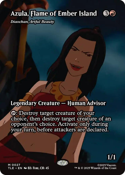 Azula, Flame of Ember Island - Diaochan, Artful Beauty (Borderless) (27)