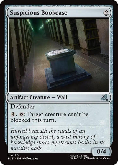 Suspicious Bookcase (170)