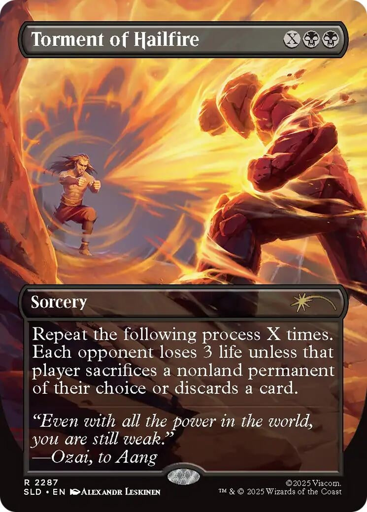 Image for Torment of Hailfire (2287) (Secret Lair Drop Series) (2287) (SLD) - Magic: The Gathering