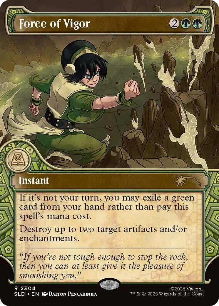 Image for Force of Vigor (Secret Lair Drop Series) (2304) (SLD) - Magic: The Gathering
