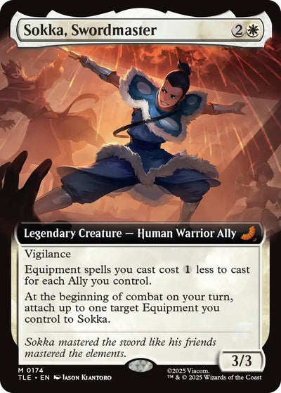Sokka, Swordmaster (Extended Art) (174)