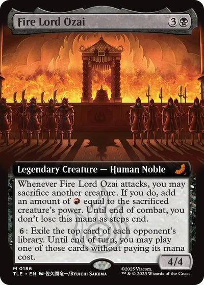 Fire Lord Ozai (Extended Art) (186)