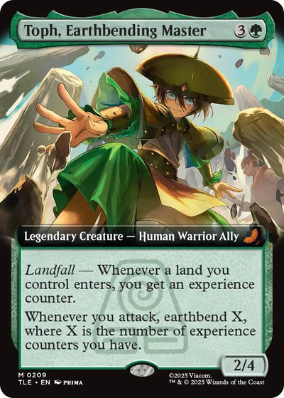 Toph, Earthbending Master (Extended Art) (209)