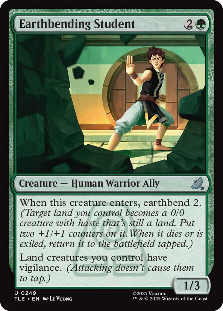 Image for Earthbending Student (249) - Magic: The Gathering