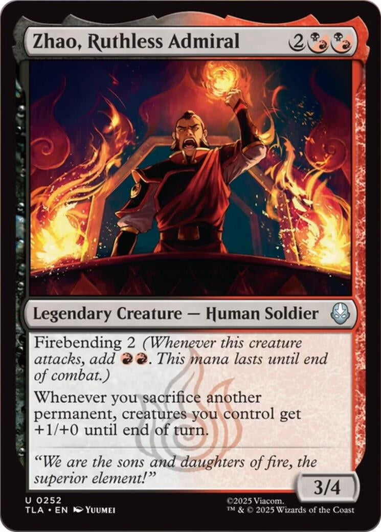 Zhao, Ruthless Admiral (Avatar: The Last Airbender) (252)