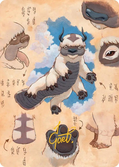 Appa, Steadfast Guardian Art Card (Gold-Stamped Signature) (32)