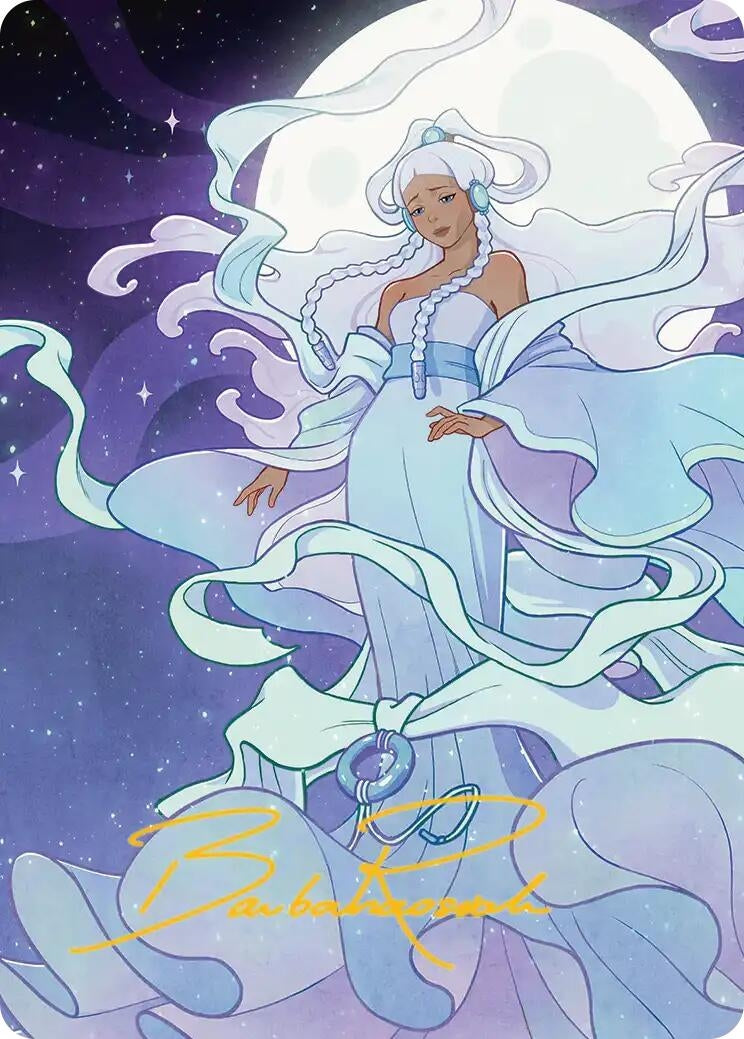 Image for Yue, the Moon Spirit 2 Art Card (Gold-Stamped Signature) (41) - Magic: The Gathering