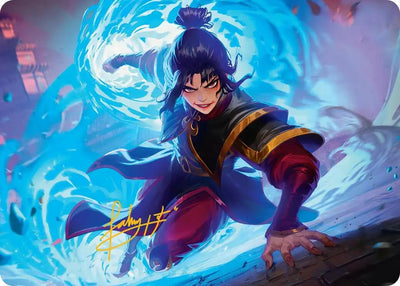 Fire Lord Azula Art Card (Gold-Stamped Signature) (21)