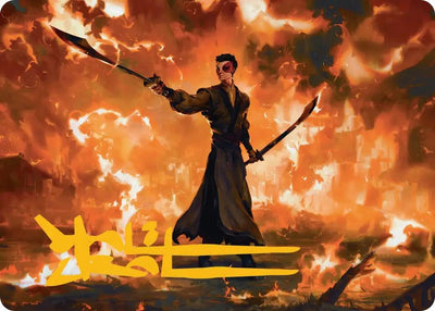 Zuko, Conflicted Art Card (Gold-Stamped Signature) (24)
