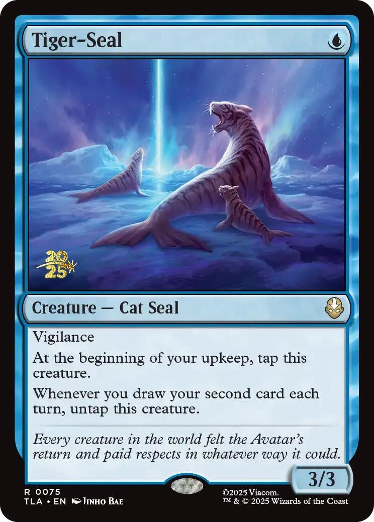 Image for Tiger-Seal (Prerelease Cards) (75) (PRE) - Magic: The Gathering
