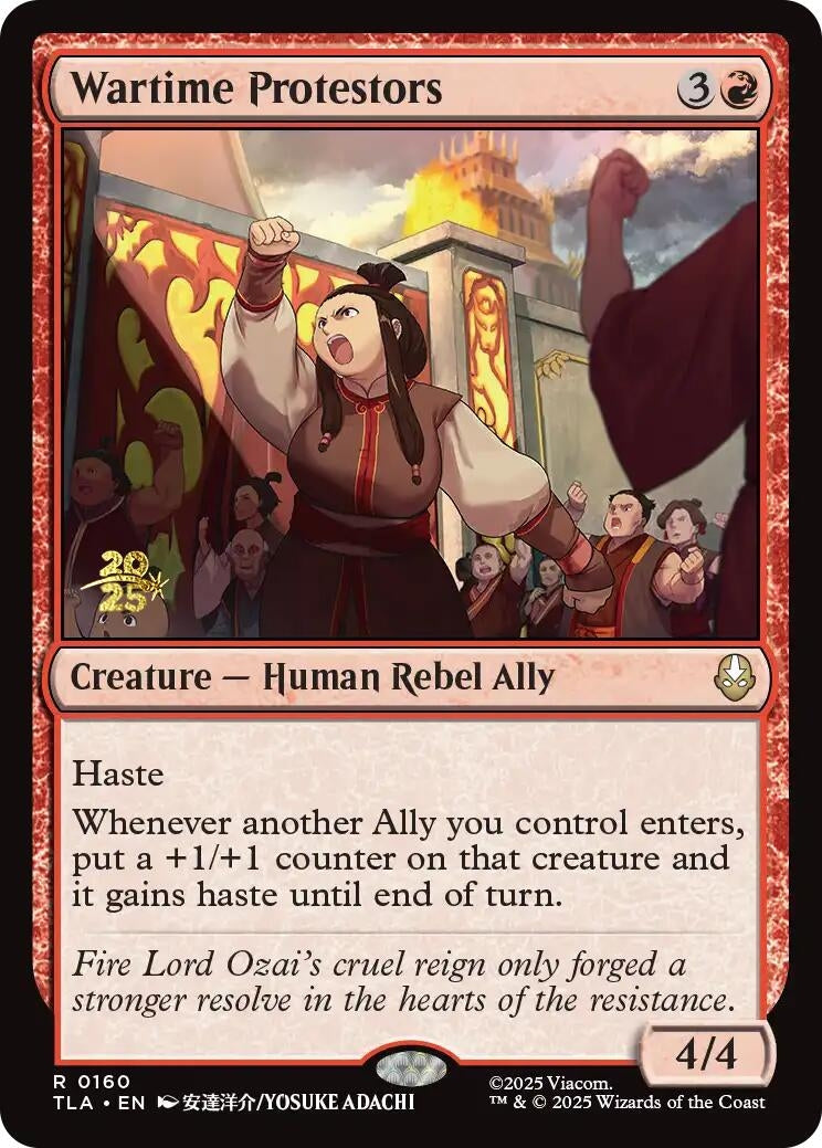 Wartime Protestors (Prerelease Cards) (160)
