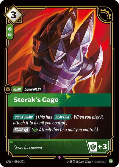 Sterak's Gage (Spiritforged) (056/221)