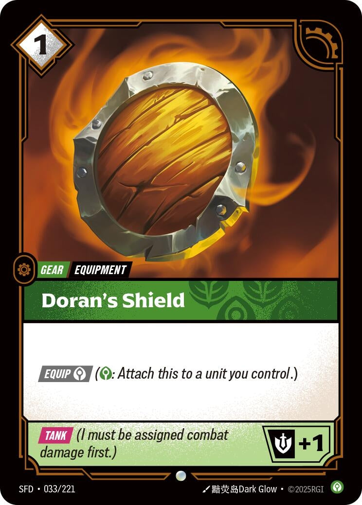 Image for Doran's Shield (Spiritforged) (033/221) - Riftbound: League of Legends Trading Card Game