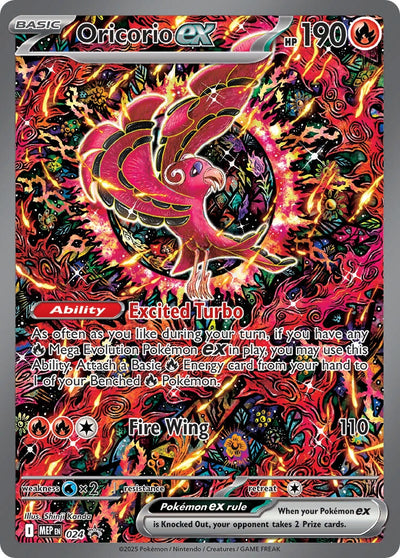 Oricorio ex - 024 (ME: Mega Evolution Promo) (024)