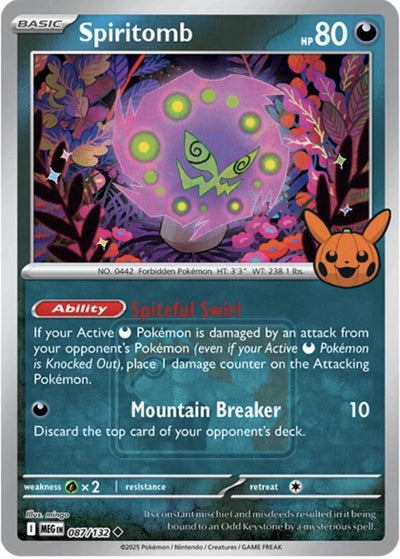 Spiritomb (Trick or Trade Stamped) (087/132)