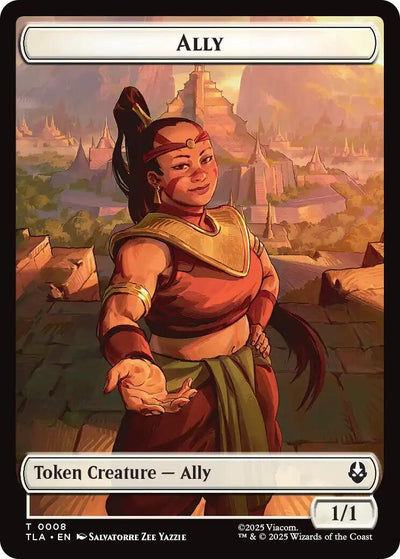 Ally (0008) // Clue (0016) Double-Sided Token (8 // 16)