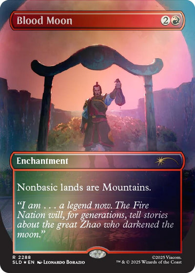 Blood Moon (Rainbow Foil) (Secret Lair Drop Series) (2288)