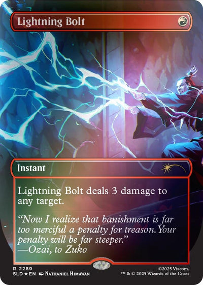 Lightning Bolt (2289) (Rainbow Foil) (Secret Lair Drop Series) (2289)