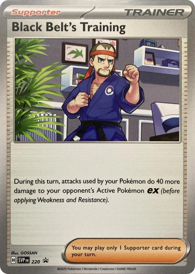 Black Belt's Training - 220 (SV: Scarlet & Violet Promo Cards) (220)