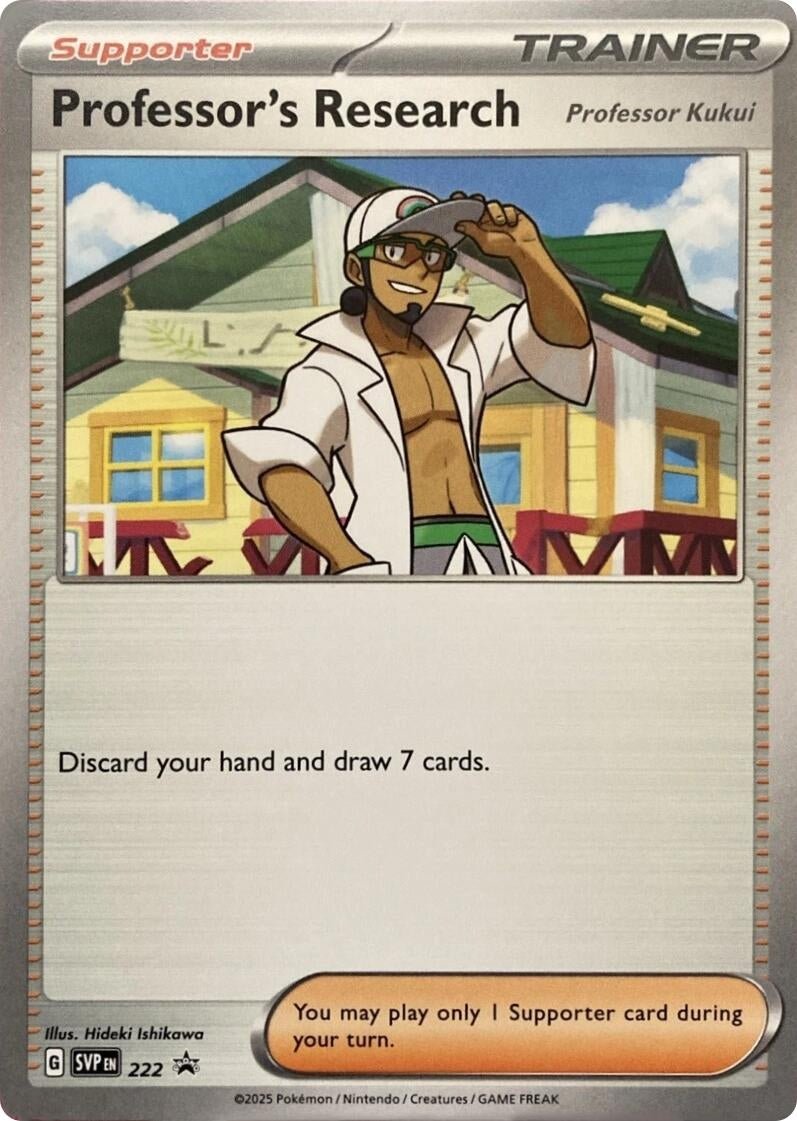 Image for Professor's Research - 222 (SV: Scarlet & Violet Promo Cards) (222) - Pokemon